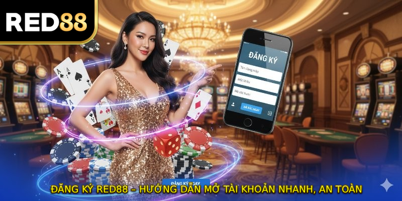 ĐĂNG KÝ RED88 – Hướng Dẫn Mở Tài Khoản Nhanh, An Toàn