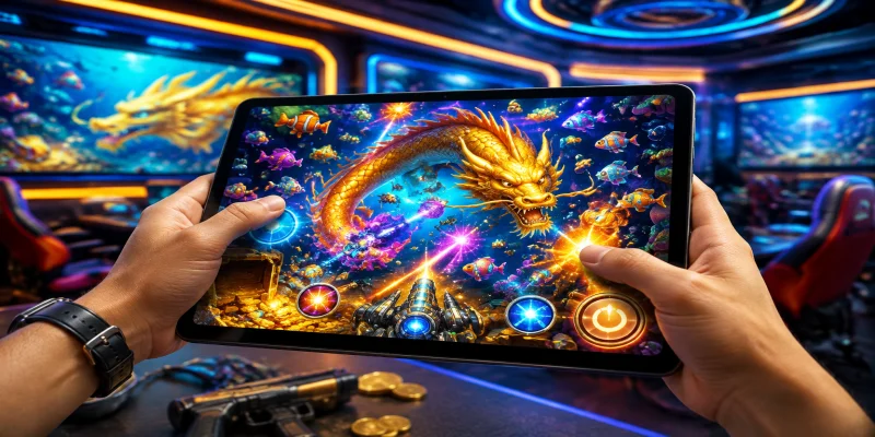 Giao diện sảnh chơi bắn cá rồng zuma thế hệ mới với đồ họa 3D sắc nét tại RED88