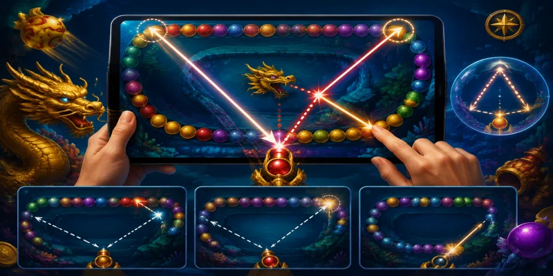 Sơ đồ hướng dẫn góc bắn dội tường tối ưu hóa lượng đạn tiêu thụ